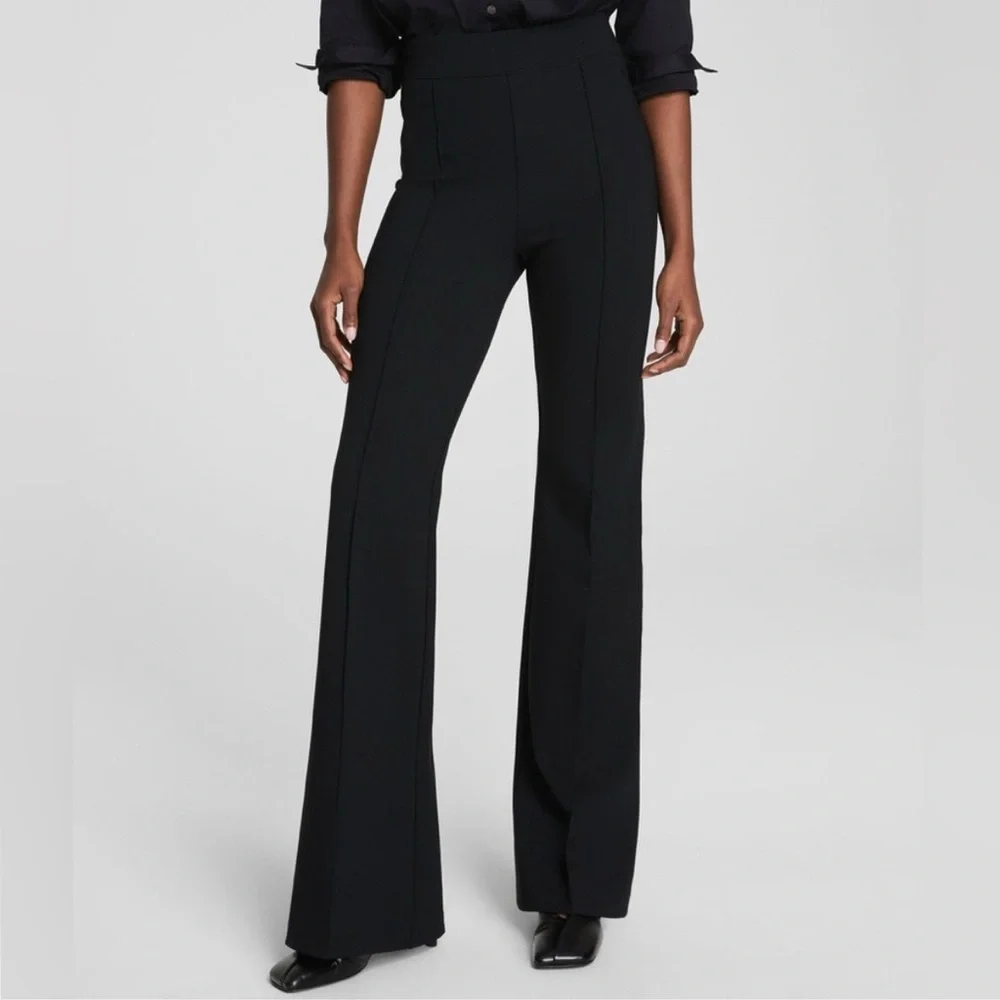 Spanx Supersmooth PerfectFit Ponte Flare Pant‎ Size 2X Black Office Plus Size